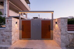 Entrada de la propiedad