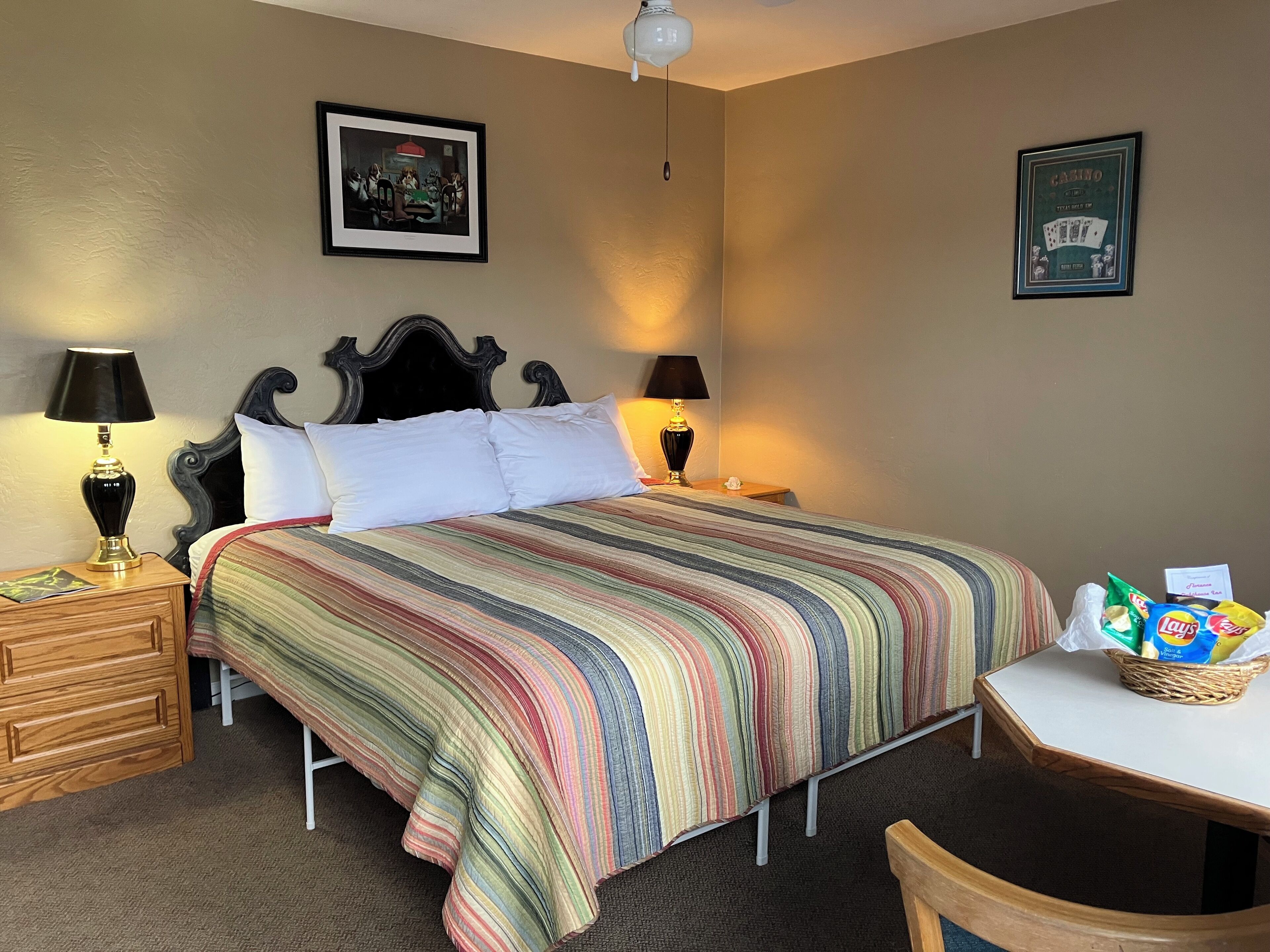 Wifi gratis y ropa de cama 