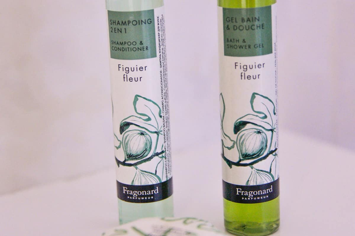 comfort terrace room | bathroom | shower, rainfall showerhead, designer toiletries, hair dryer