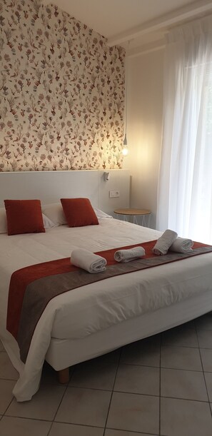 Quarto casal ou duplo | Roupas de cama premium, individualmente decorados