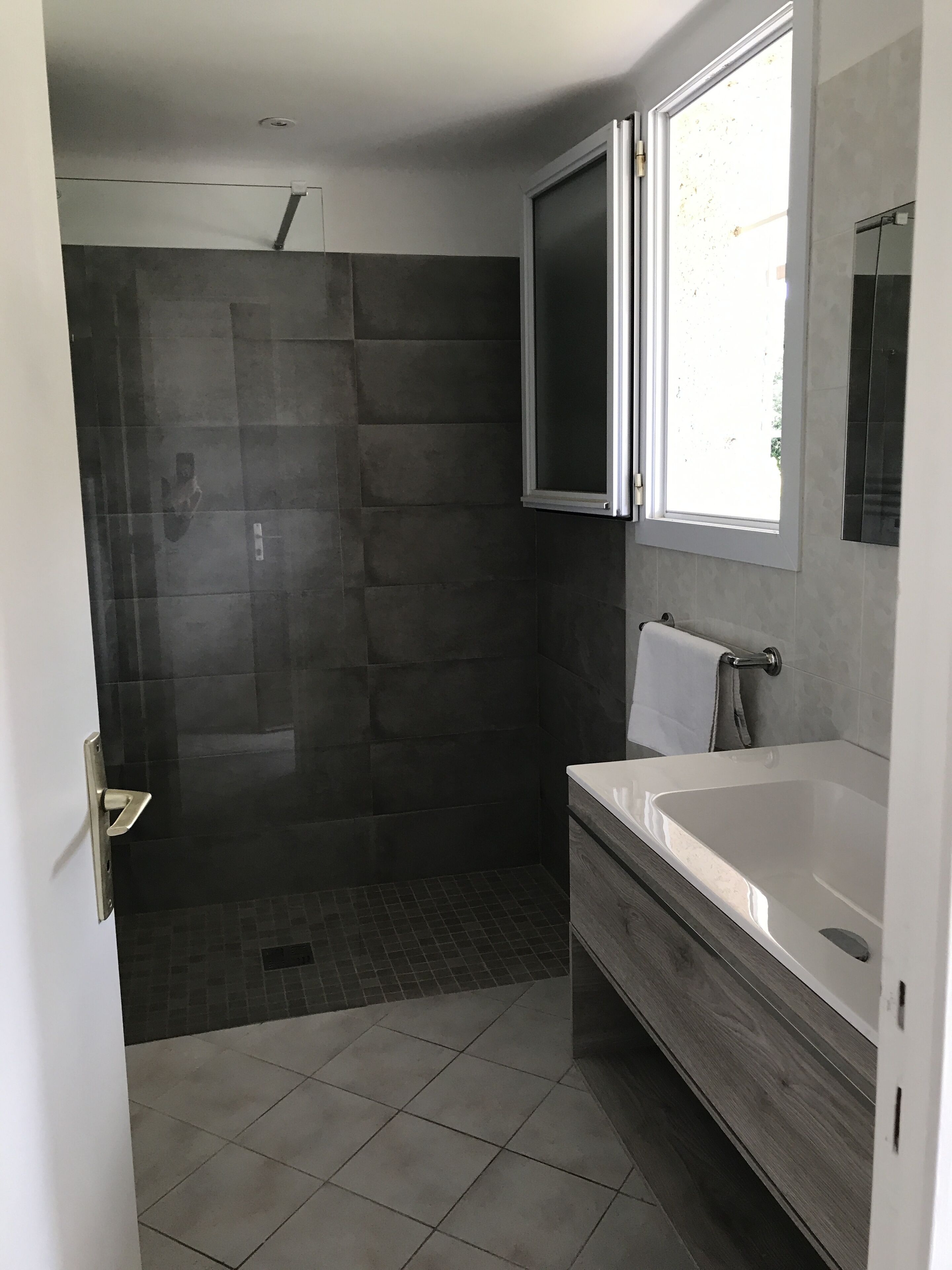 privilege terrace room | bathroom | shower, rainfall showerhead, designer toiletries, hair dryer