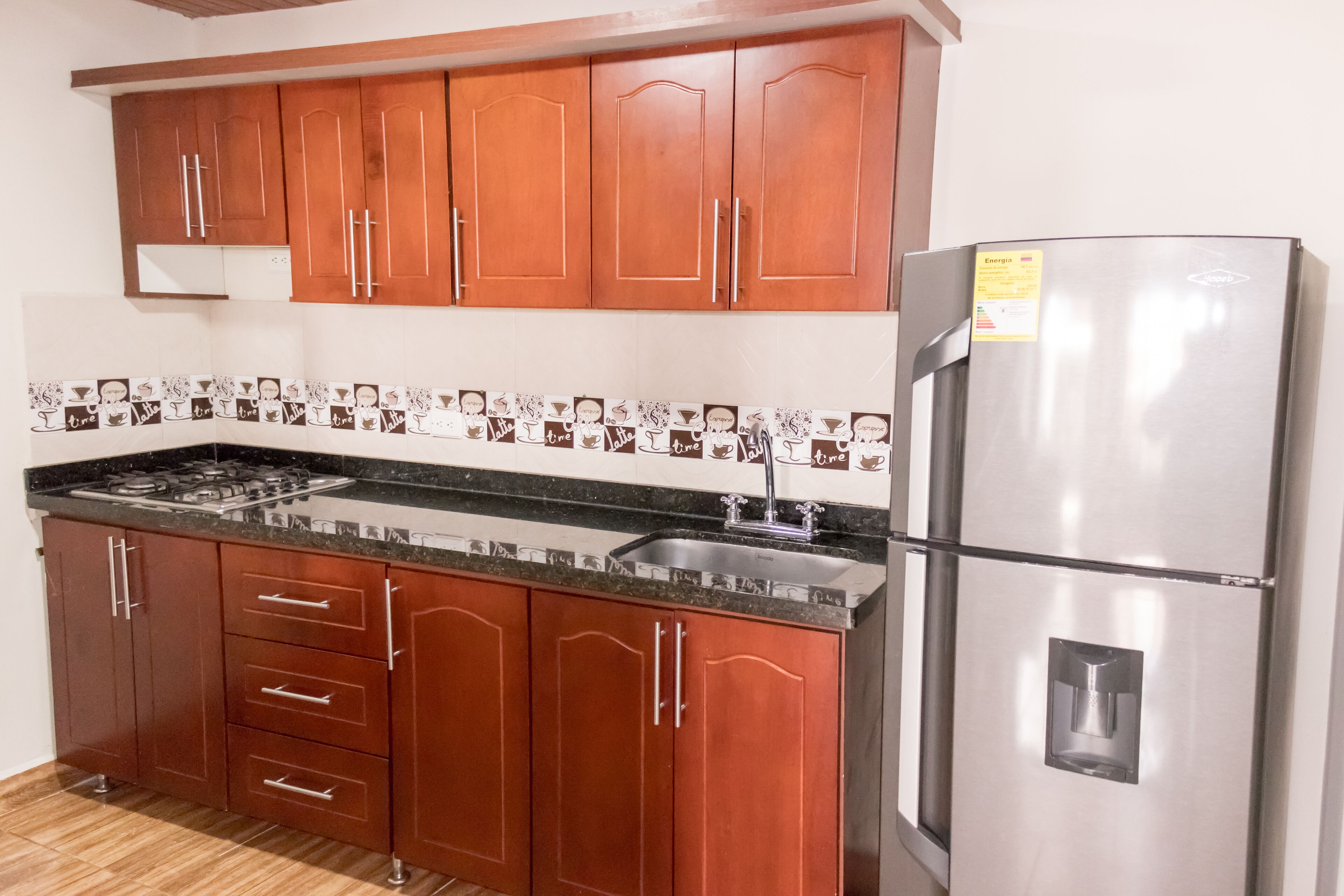 apartment | private kitchen | fridge, microwave