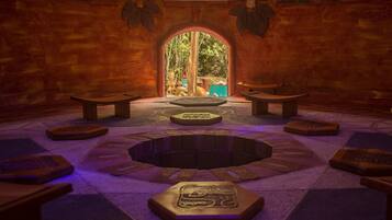 Espace de soins pour les couples, soins corporels, soins d'aromathérapie