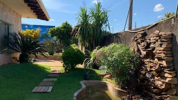 Vista para o jardim