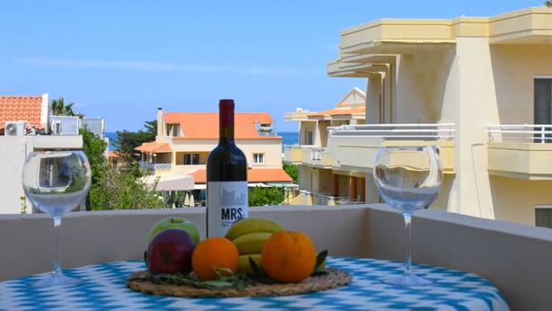 Apartment, Balcony, Mountain View (Apartment 2) | Balcony - Litinas Apartments (Chania)