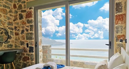 Pyrgos villa 4 ,sea view,pool,South Crete,Plakias