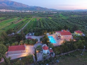 Aerial view - Villa AnnaMaria (Minoa Pediada)