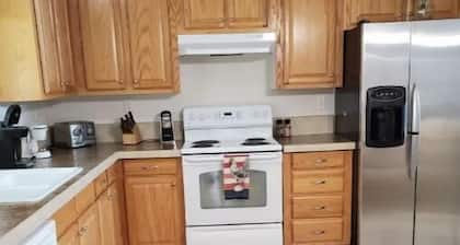 Lovely home in the country but only 5 minutes from town. 3 bedroom 2 bath .