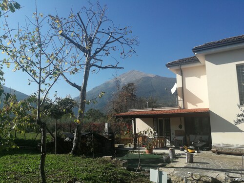 Villa with large garden