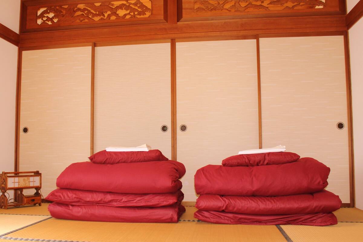 Dormitorio compartido tradicional, dormitorio mixto (Japanese Style, 1 Futon) | Wifi gratis 