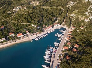 Marina - Luxury villa with all comforts, swimming pool, 150m from the sea, breathtaking view + mooring (rogac)