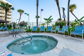 Pool - Coastal Getaway w/ Gulf & Lagoon Views | 2 Balconies | Boat-Friendly | Pool (Gulf Shores)