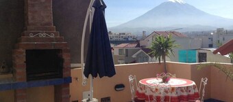 Vues étonnantes de Misti à Yanahuara