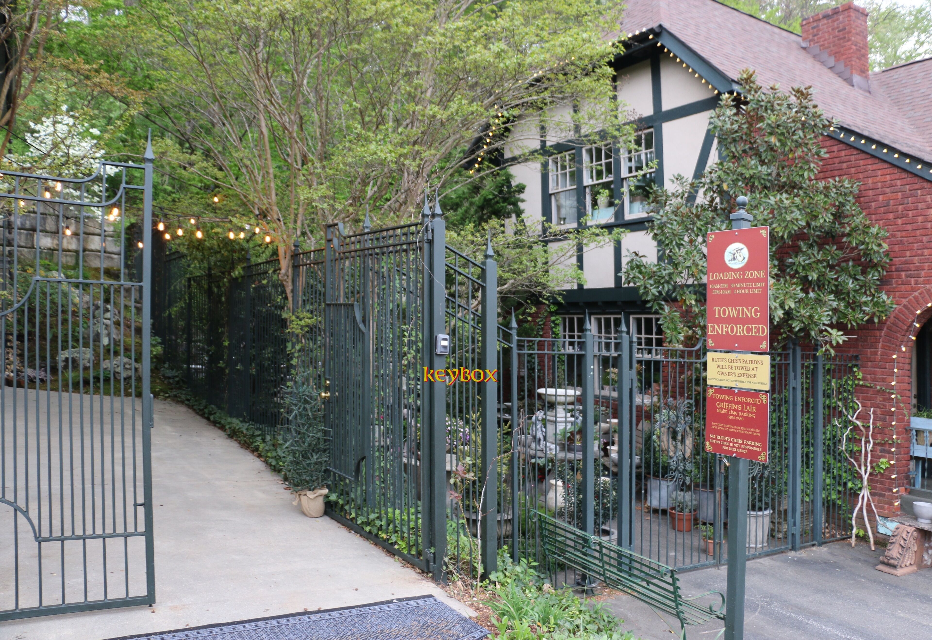 Enceinte de l’hébergement