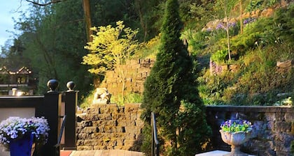 Downtown Asheville's Historic Biltmore Village; Griffin's Lair, shopping, walk.