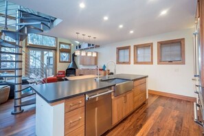 Interior - CHRISTMAS SPECIAL! Steps to slopes, Gondola & downtown Lux 3B+loft FP/deck/VIEWS (Telluride)