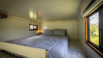 1 soveværelse, sengetøj