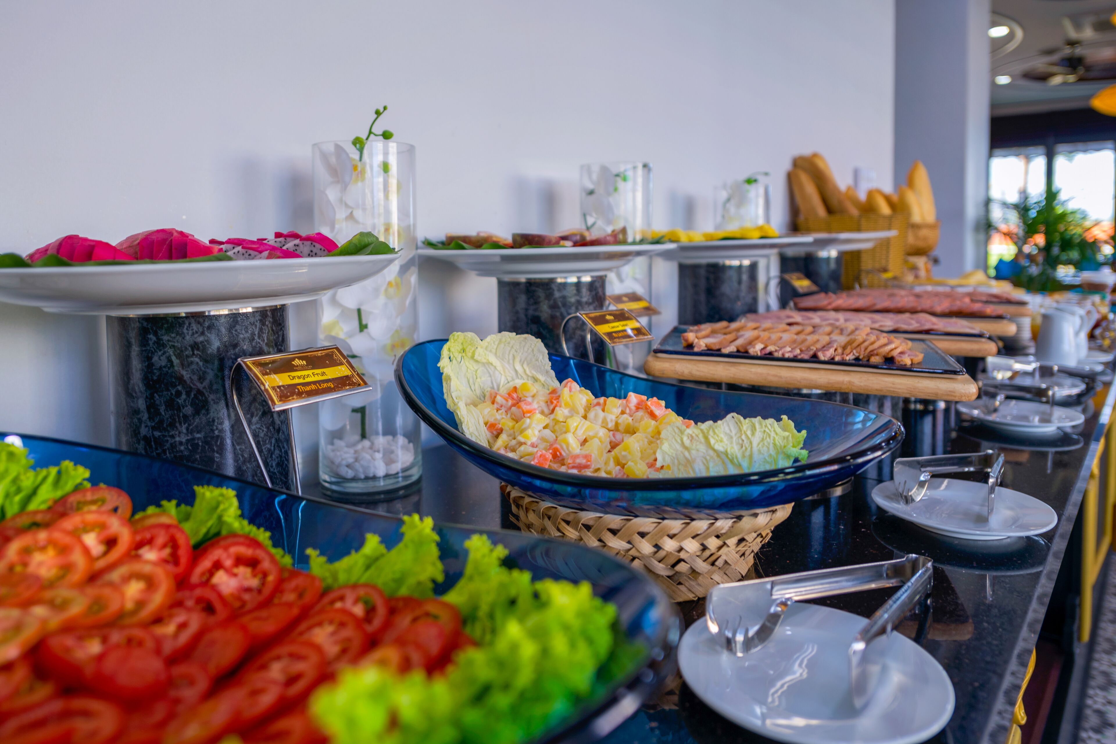 Se ofrece un desayuno bufé todos los días (por un coste adicional)
