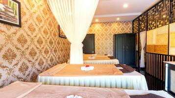 Phòng trị liệu đôi, trị liệu toàn thân, liệu pháp hương thơm
