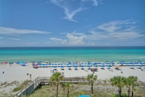 Condo, 3 Bedrooms | Beach | On the beach - Cozy Condominium with Astonishing View from Spacious Balcony - Unit 0401 by RedAwning (Panama City Beach)