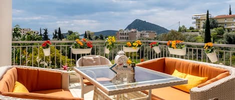 Luxury Apartment, Multiple Beds, Sea View | View from room
