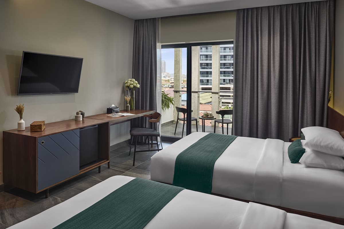 Superior-Zweibettzimmer, Stadtblick