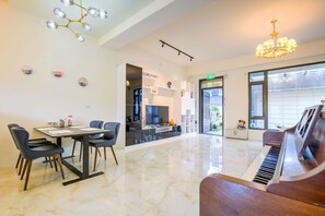 Sala de estar en el lobby