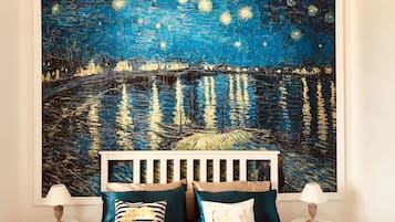 1 Schlafzimmer, Bettwäsche aus ägyptischer Baumwolle