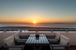 Blick vom Balkon