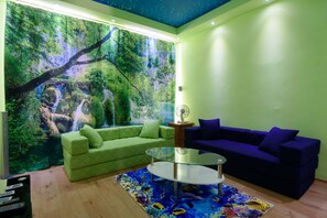 Apartment (Magnet) | Wohnzimmer | Flachbildfernseher