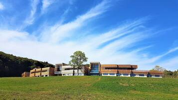 Fassade der Unterkunft