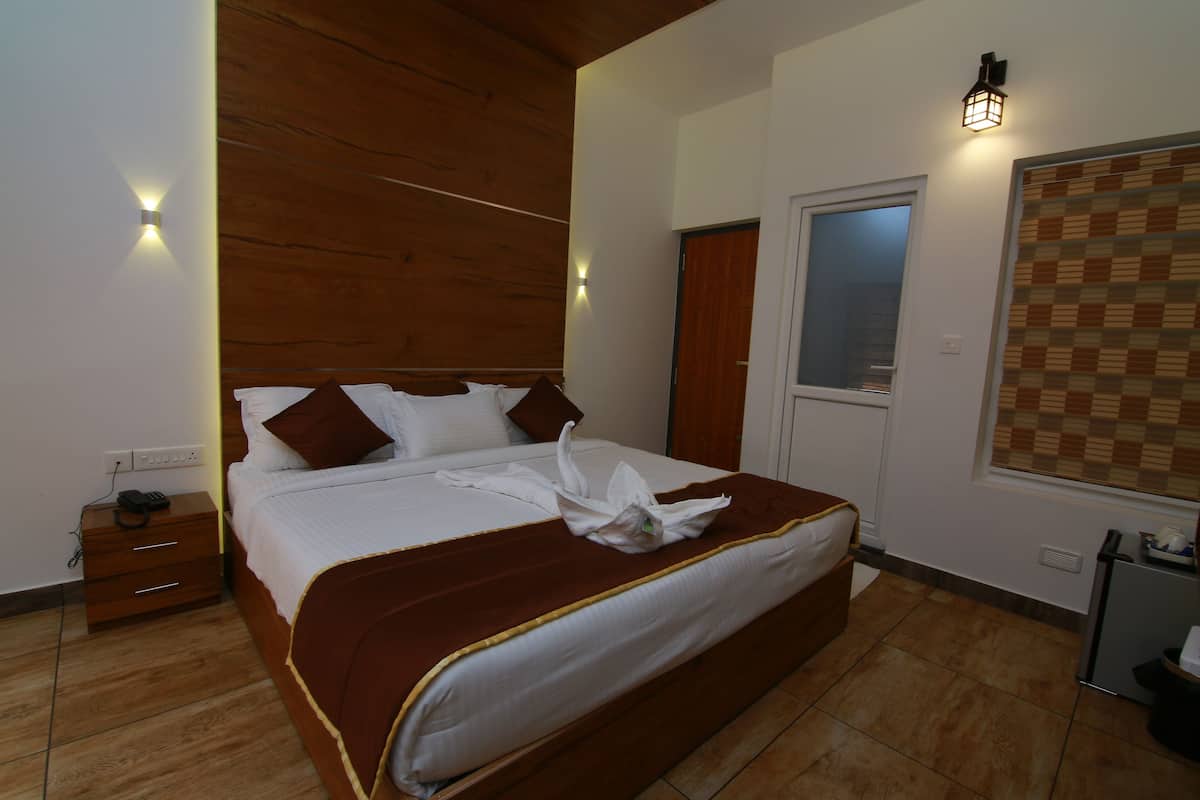 1 habitación y ropa de cama de alta calidad