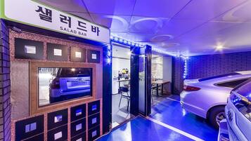 Café da manhã self-service grátis todos os dias