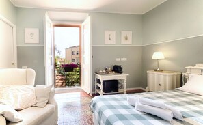 Romantisches Doppelzimmer, Gartenblick