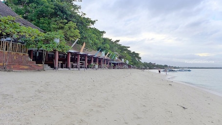 Beach nearby, white sand