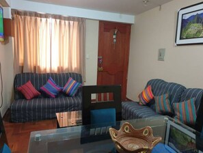 Living area - Family Apartment - Close to the Plaza de Armas. (cusco)