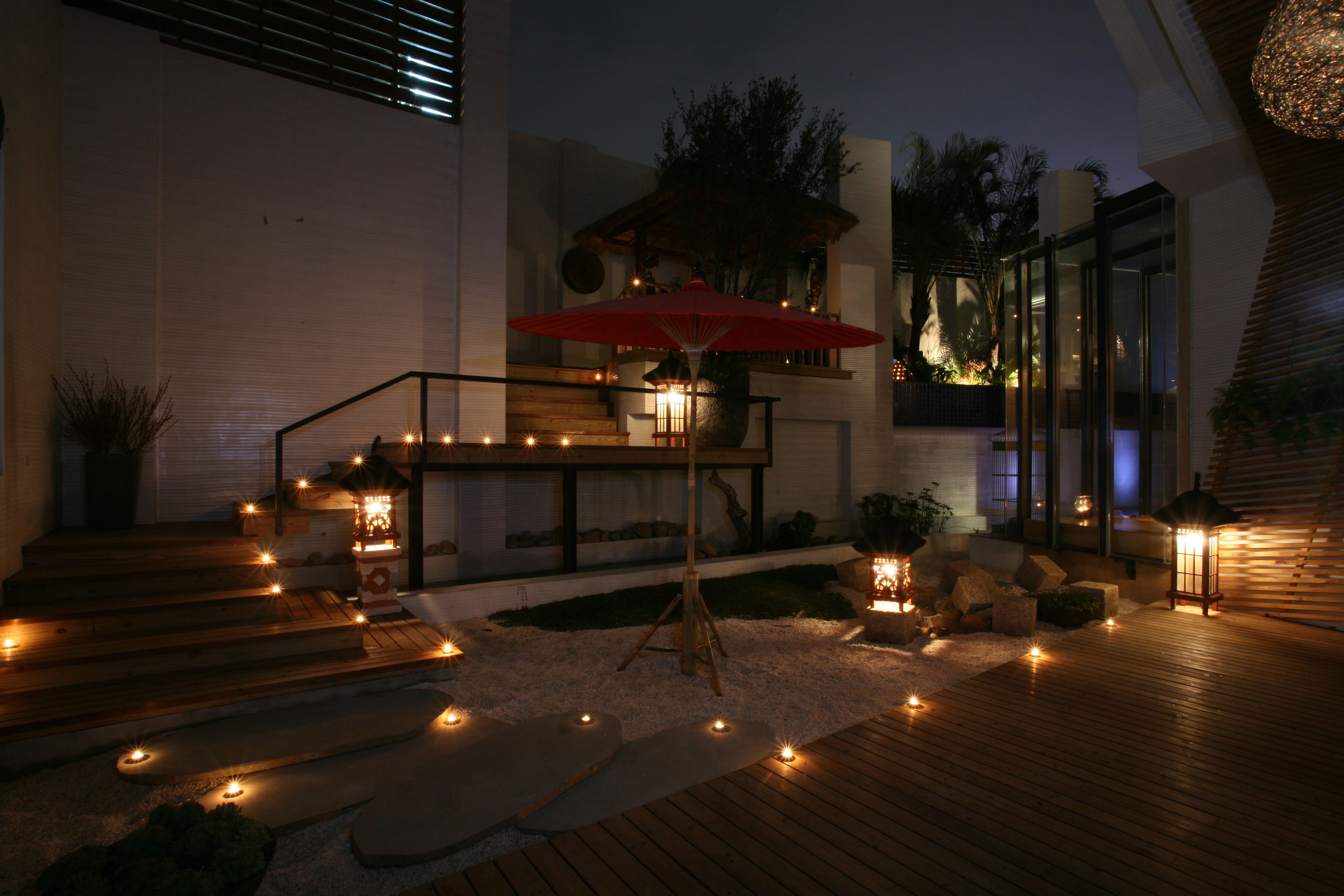 deluxe double room, garden view | view from room