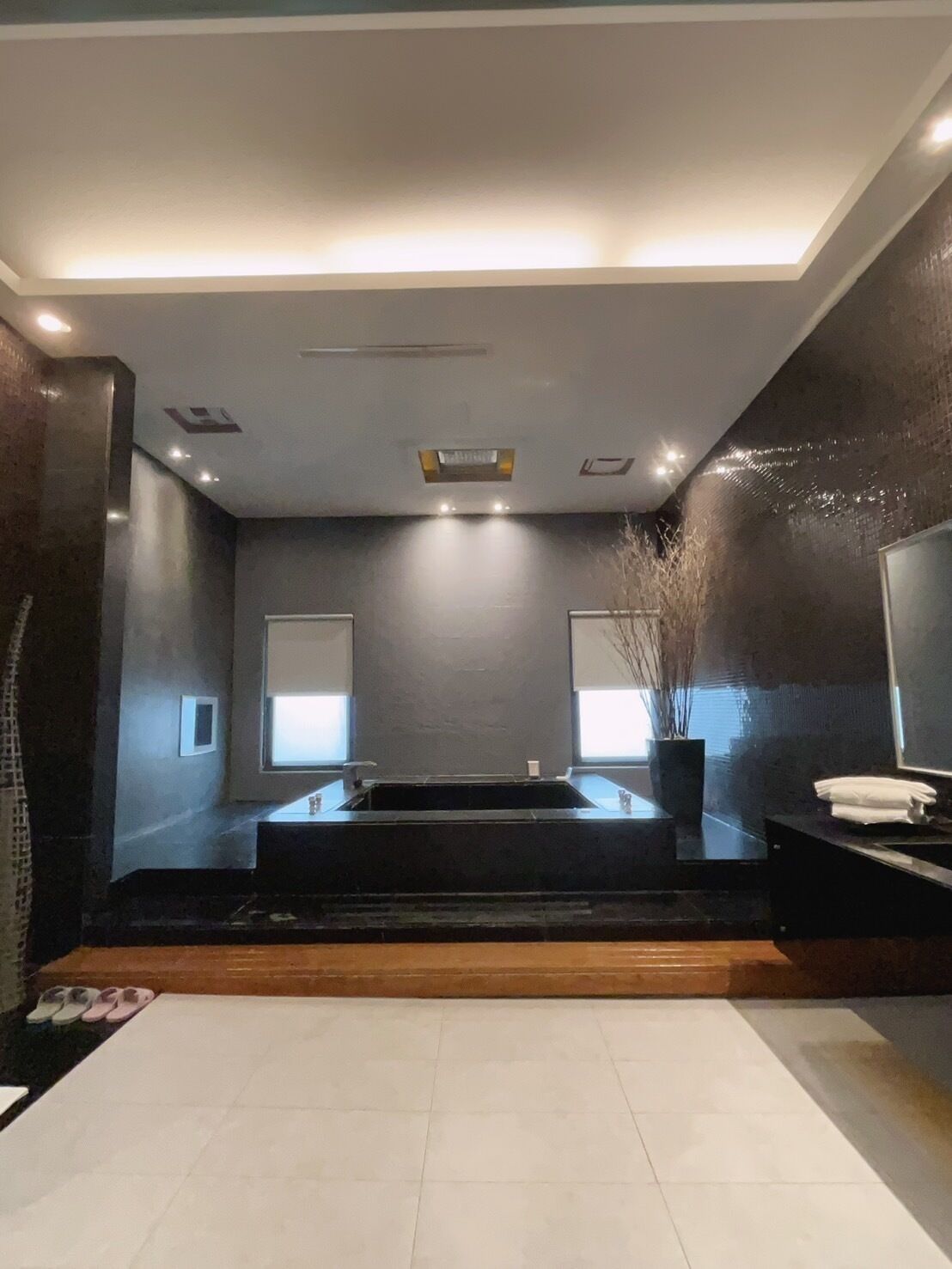 economy double room | bathroom | separate bathtub and shower, free toiletries, hair dryer, slippers