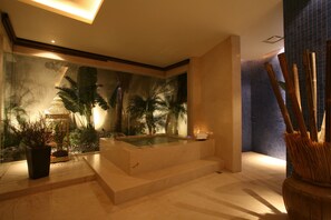 Chambre Double, vue jardin | Salle de bain