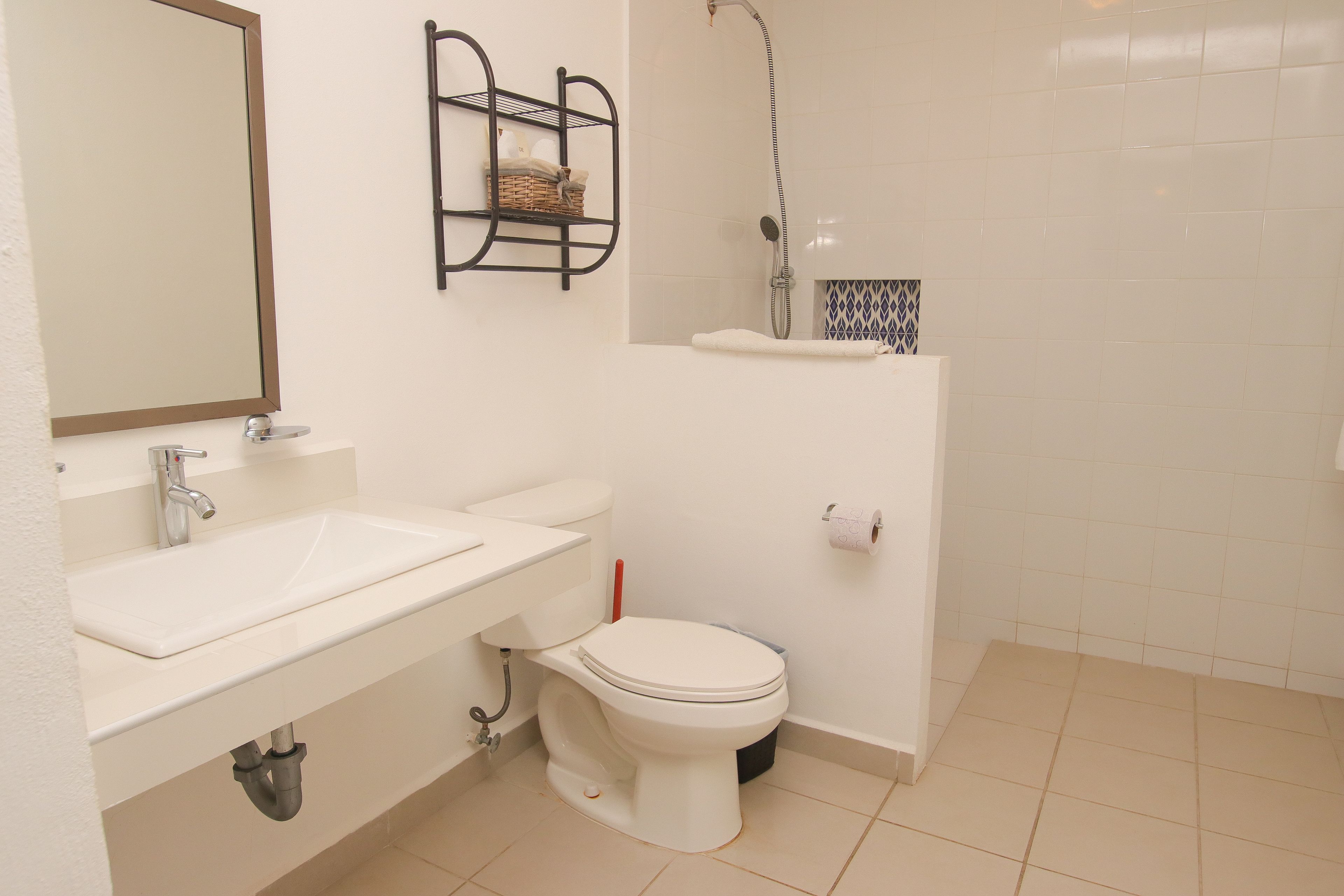 premium villa, 4 bedrooms, kitchen, pool view | bathroom | shower, free toiletries, towels, soap