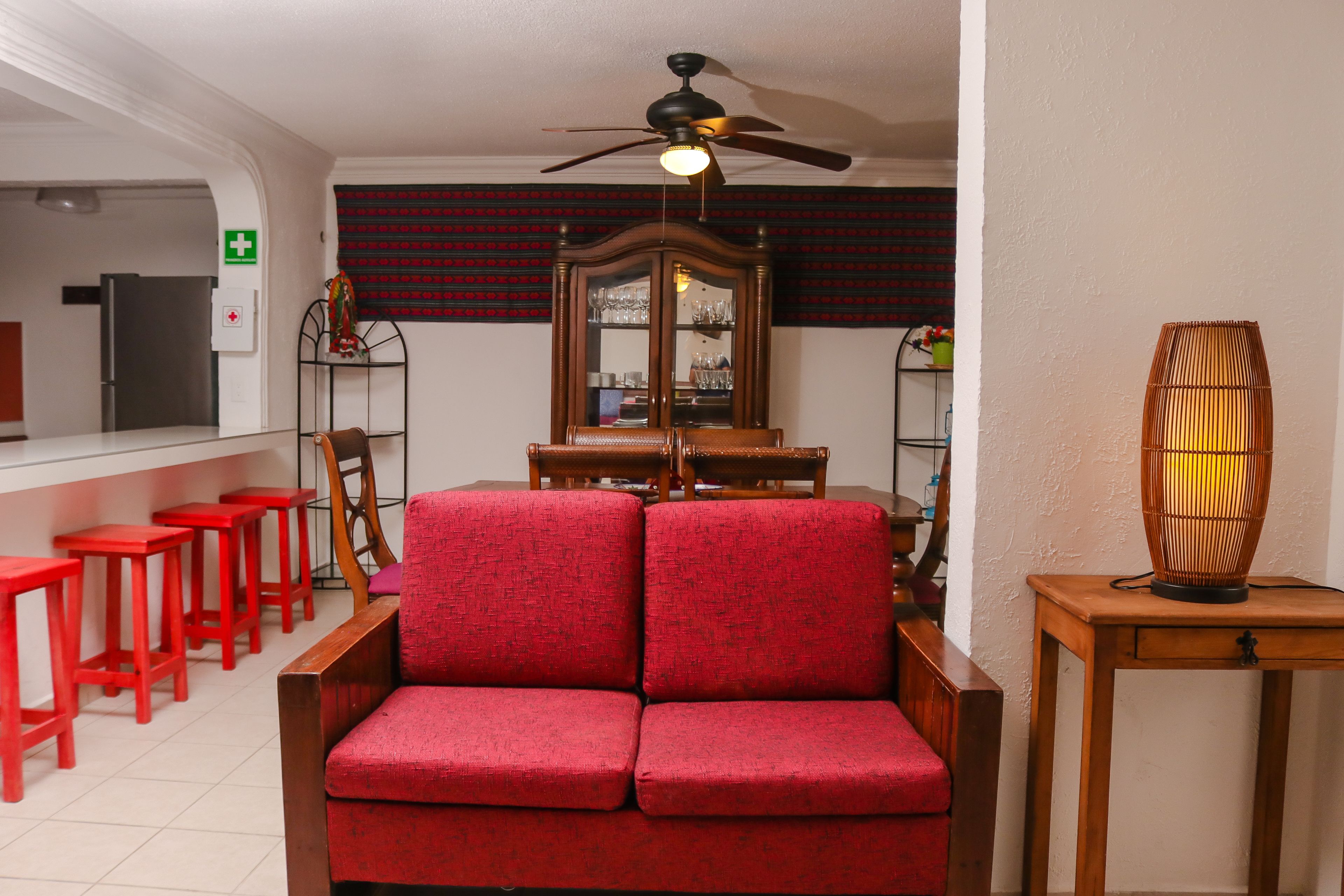 premium villa, 4 bedrooms, kitchen, pool view | living room | smart tv, netflix, streaming services