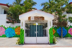 Entrada de la propiedad