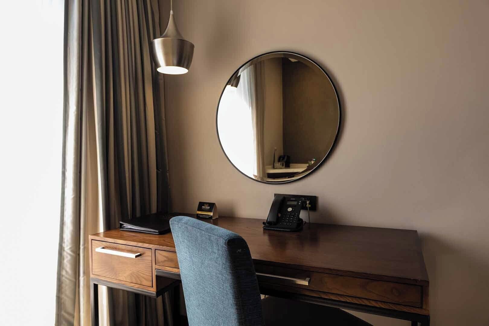 standard double room | 1 bedroom, in-room safe, desk, blackout curtains