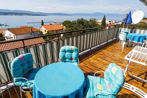 Apartment, Meerblick | Blick vom Balkon