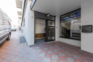 Entrada al alojamiento