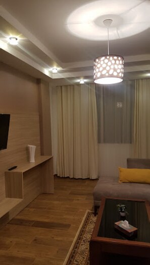 小型套房 | 起居区 | 平板电视