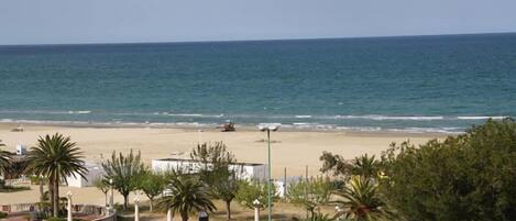 Vue depuis lâhĂ©bergement