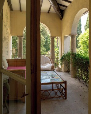 Chambre Double Deluxe, balcon, vue jardin | Balcon