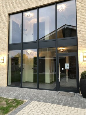 Entrée de l’hébergement