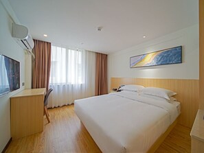 Business-Doppelzimmer, Raucher | Zimmersafe, Schreibtisch, Verdunkelungsvorhänge, Bügeleisen/Bügelbrett